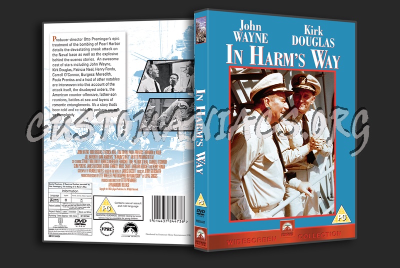 In Harm's Way dvd cover