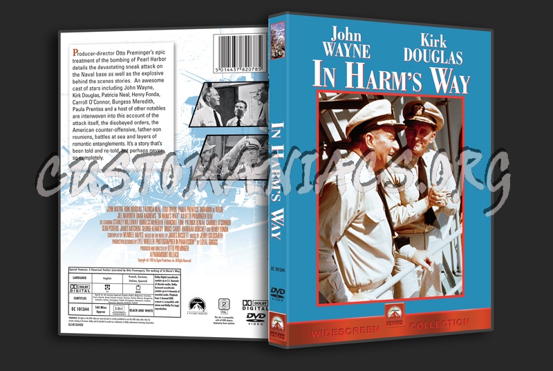 In Harm's Way dvd cover