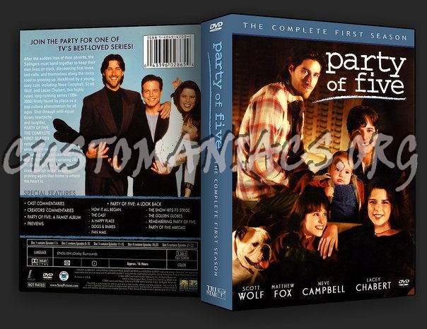 Party Of Five Season 1 dvd cover