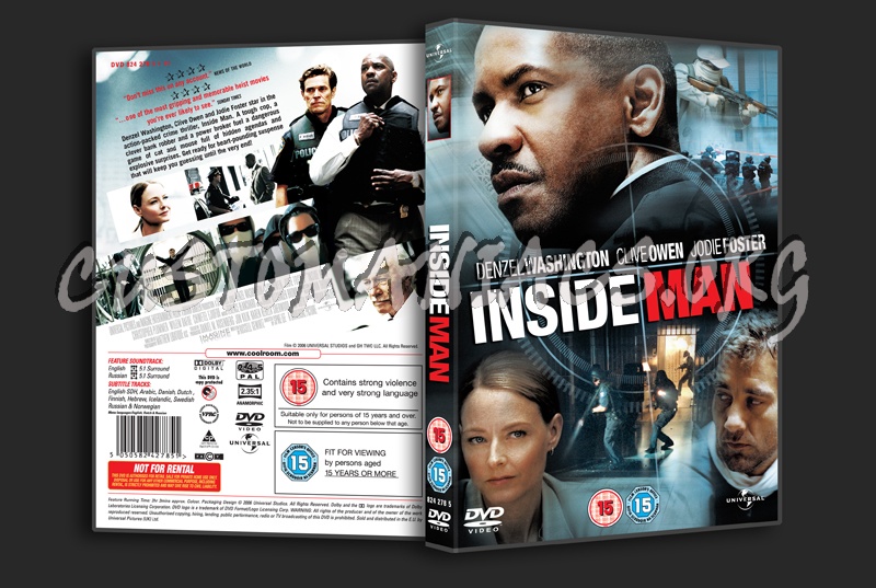 Inside Man dvd cover