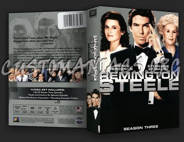 Remington Steele Season 3 dvd cover