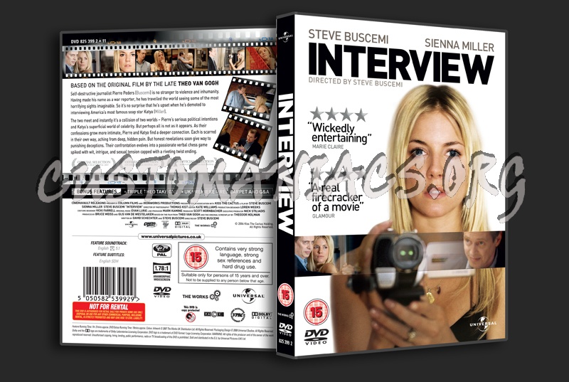 Interview dvd cover