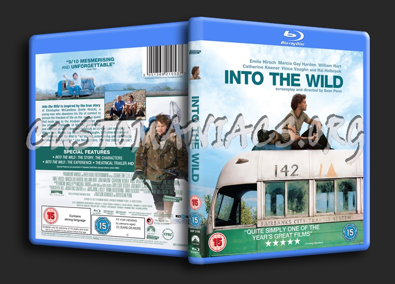 Into the Wild blu-ray cover