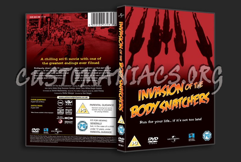Invasion of the Body Snatchers dvd cover