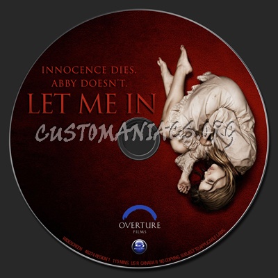 Let Me In blu-ray label