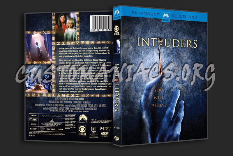 Intruders dvd cover