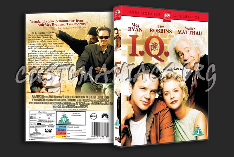 I.Q. dvd cover