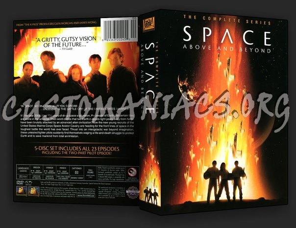 Space Above And Beyond The Complete Series dvd cover