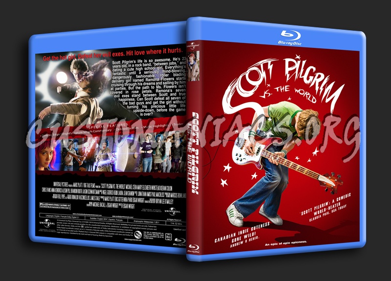 Scott Pilgrim vs. The World blu-ray cover