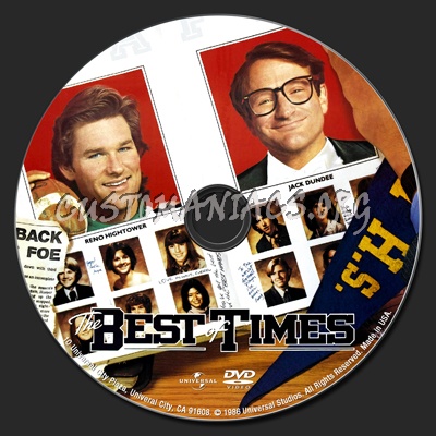 The Best Of Times dvd label