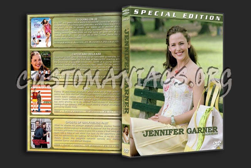 A Jennifer Garner Quadrilogy dvd cover