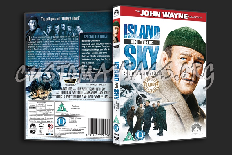 Island in the Sky dvd cover