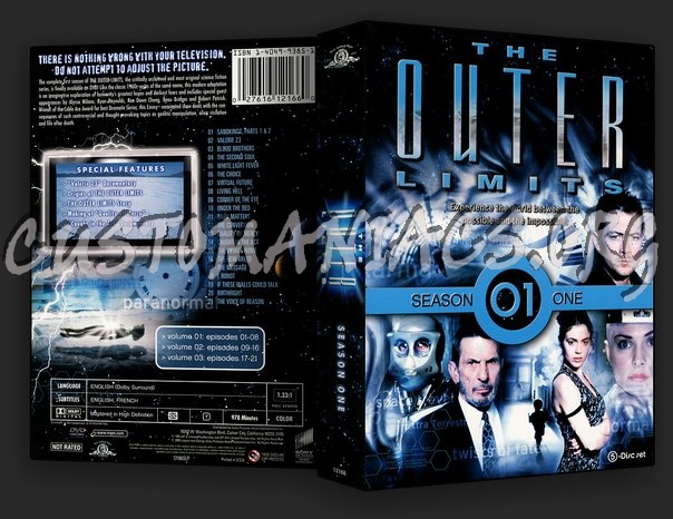 The Outer Limits Season 1 dvd cover