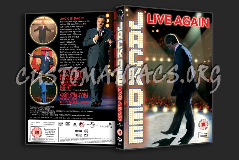 Jack Dee Live Again dvd cover