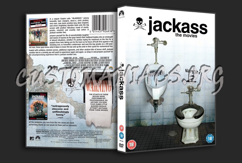 Jackass / Jackass 2 dvd cover