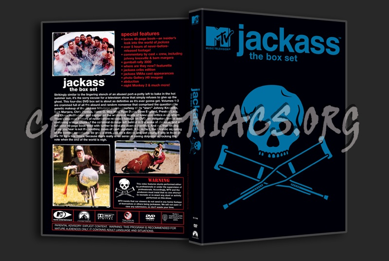 Jackass The Box Set dvd cover