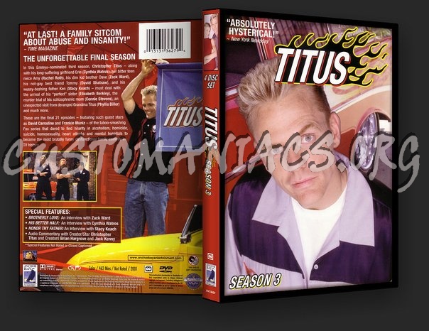 Titus Season 3 dvd cover