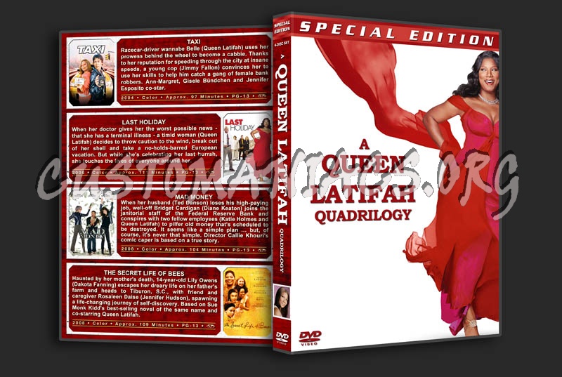 A Queen Latifah Quadrilogy dvd cover