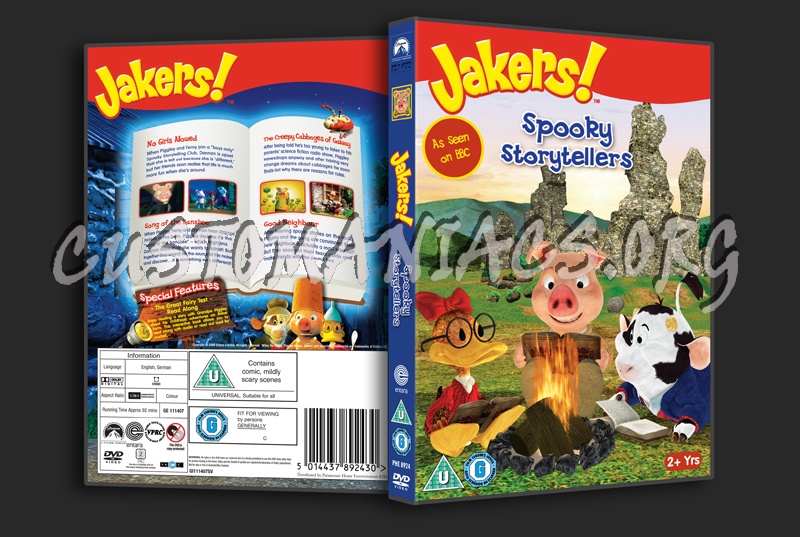 Jakers! Spooky Storytellers dvd cover