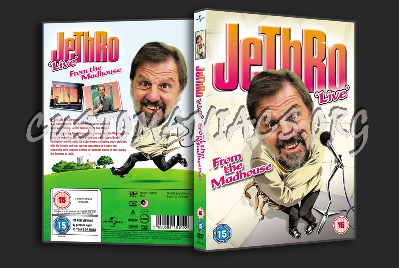 Jethro: Live From the Madhouse dvd cover