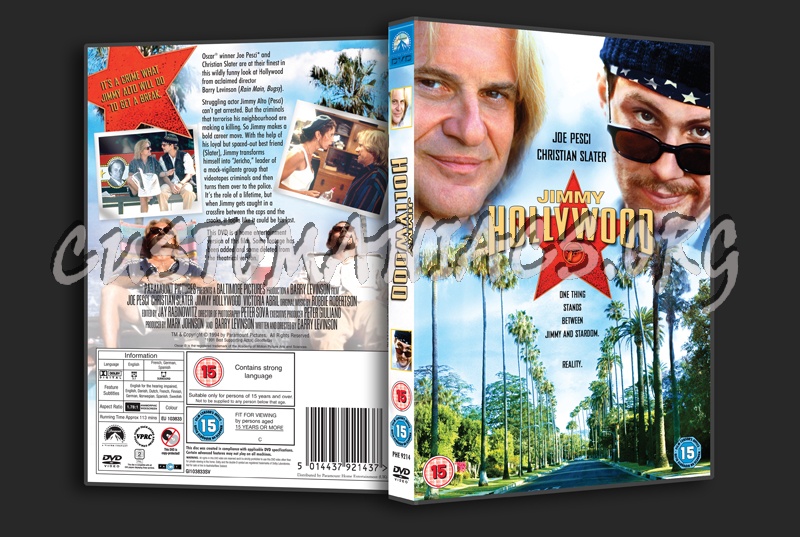 Jimmy Hollywood dvd cover