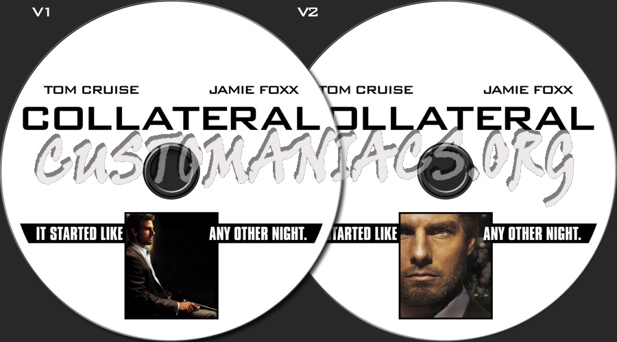 Collateral (2 Versions) dvd label