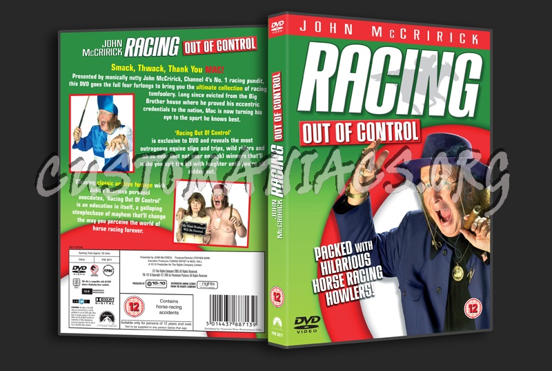 John McCririck Racing Out of Control dvd cover