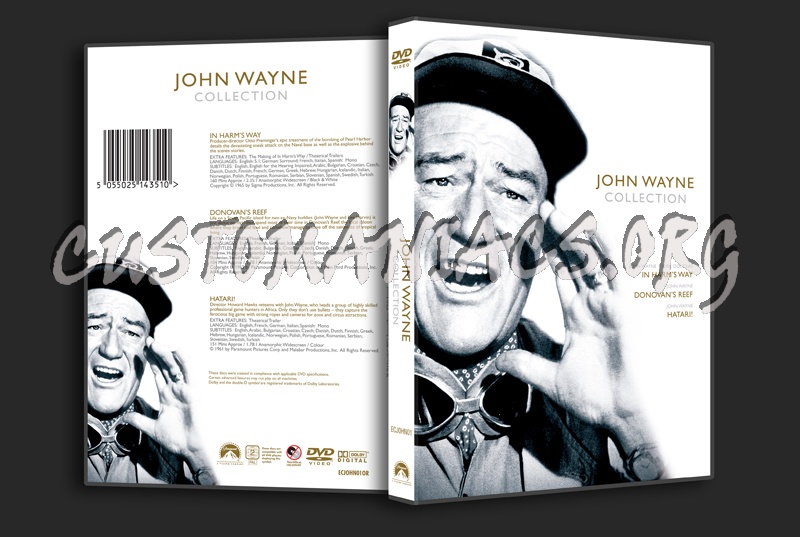 John Wayne Collection dvd cover