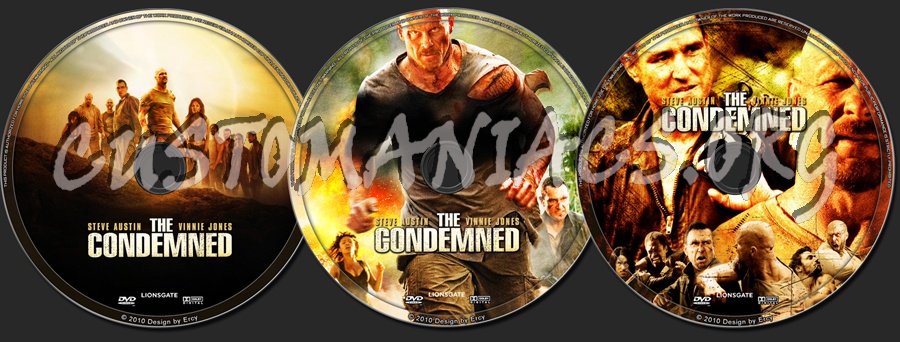 The Condemned dvd label