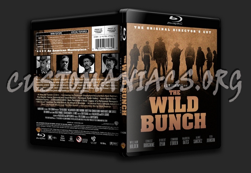 The Wild Bunch blu-ray cover