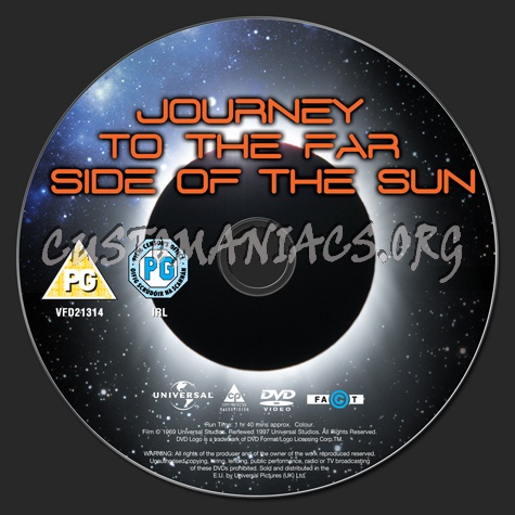 Journey to the Far Side of the Sun dvd label