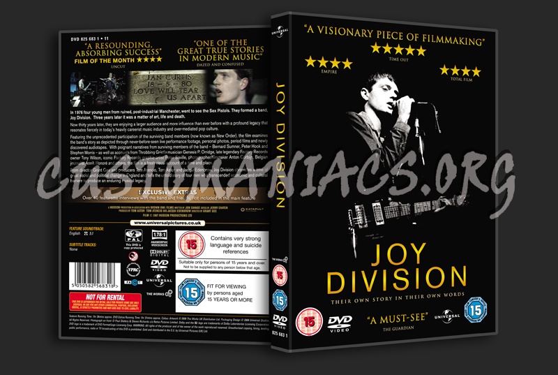 Joy Division dvd cover