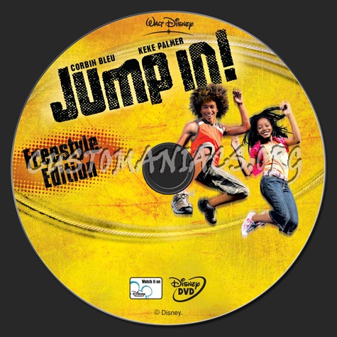 Jump In! dvd label