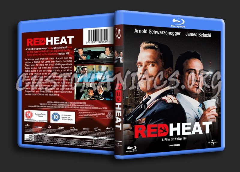 Red Heat (1988) blu-ray cover