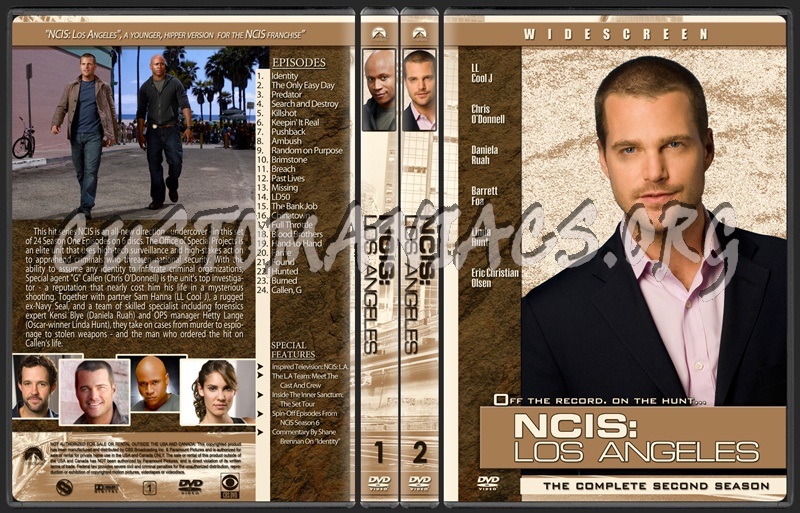 NCIS Los Angeles dvd cover