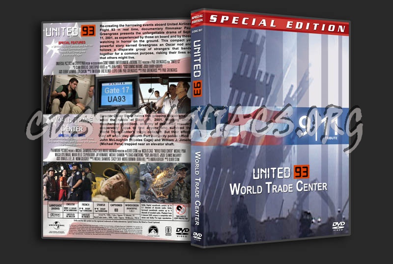 United 93 / World Trade Center Double Feature dvd cover
