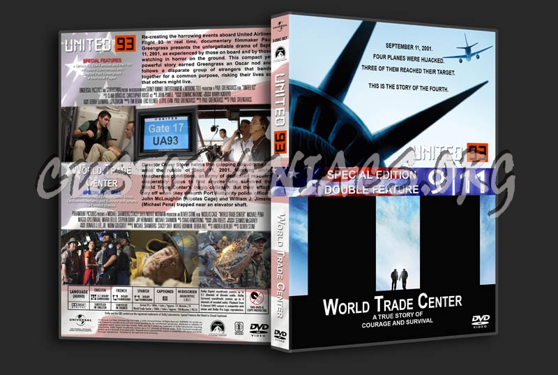 United 93 / World Trade Center Double Feature dvd cover