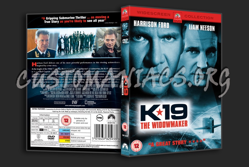 K-19 The Widowmaker dvd cover