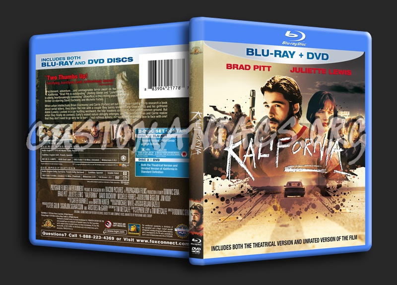 Kalifornia blu-ray cover