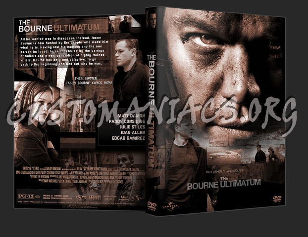 The Bourne Ultimatum / 2007 / R1 dvd cover