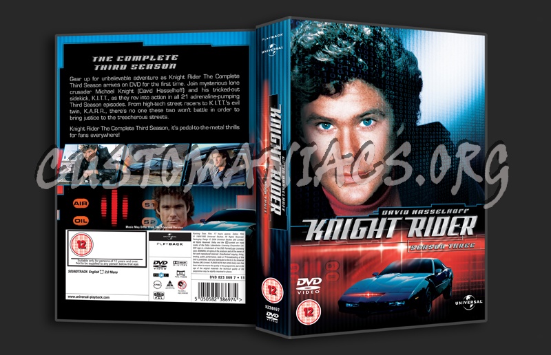 Knight Rider Season 3 dvd cover