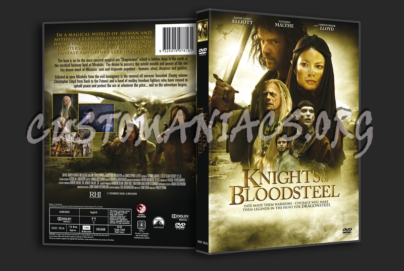 Knights of Bloodsteel dvd cover