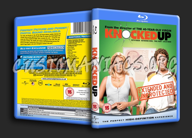 Knocked Up blu-ray cover