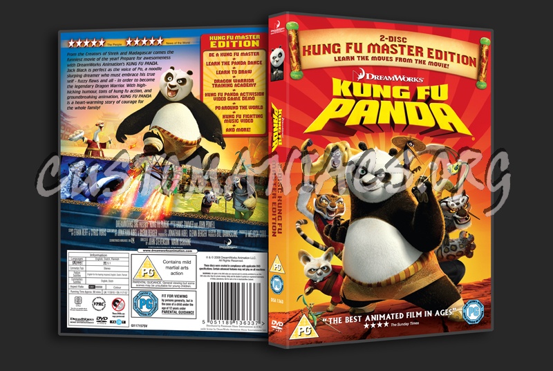 Kung Fu Panda dvd cover