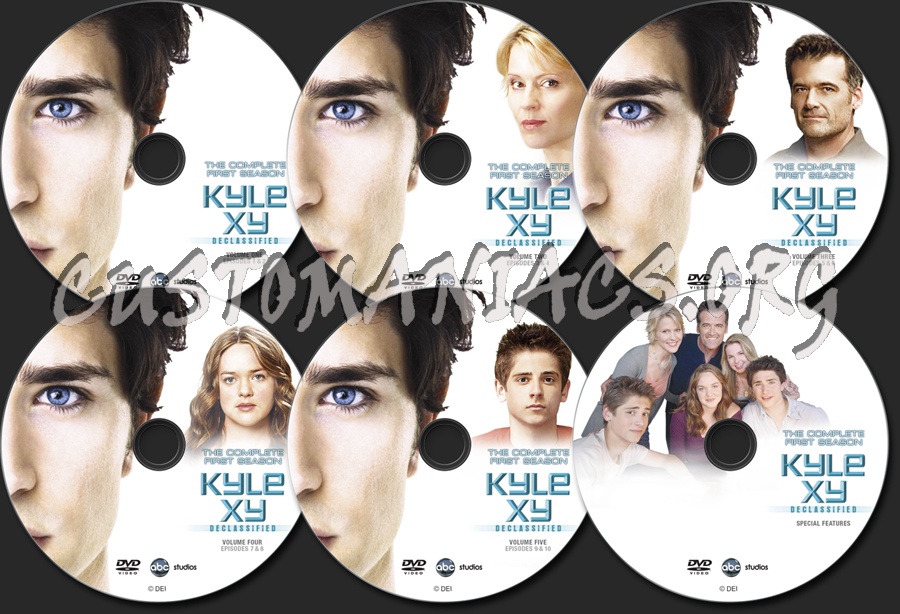 Kyle XY Season 1 dvd label