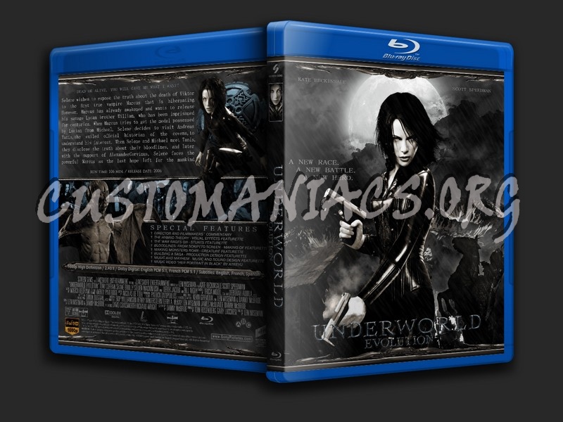 Underworld: Evolution blu-ray cover