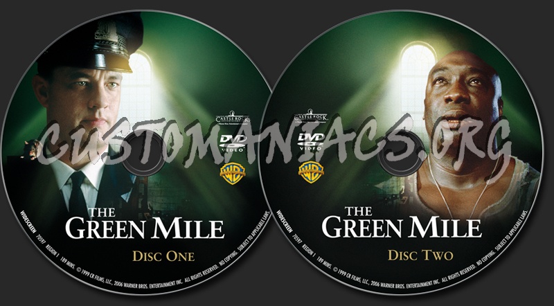 The Green Mile dvd label