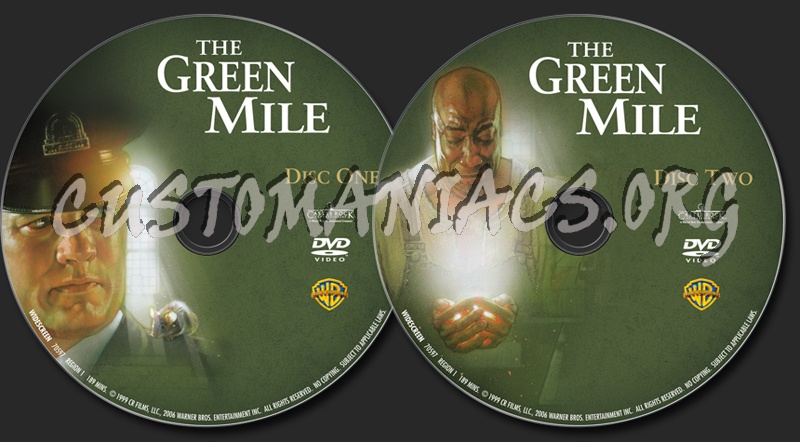 The Green Mile dvd label