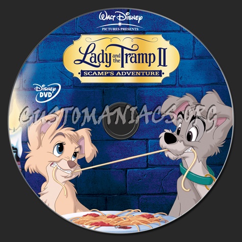 Lady and the Tramp 2 dvd label