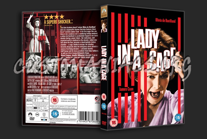 Lady In A Cage dvd cover - DVD Covers & Labels by